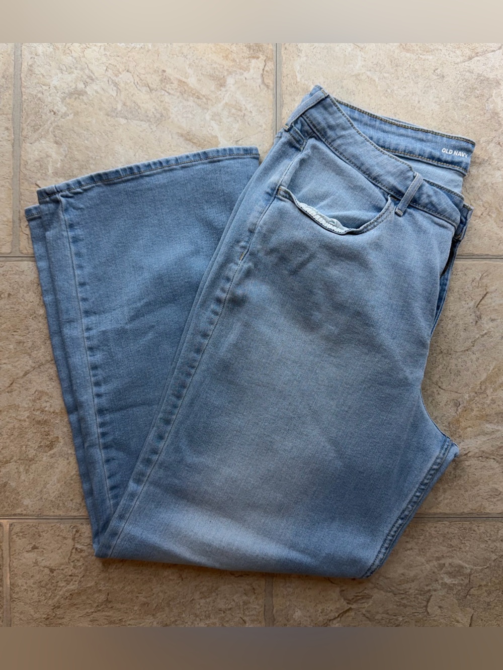 Old Navy Light Blue Wide Leg Women's Jeans